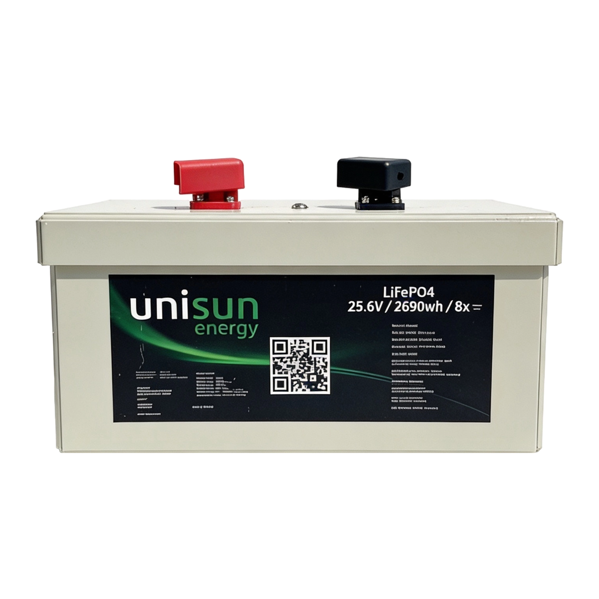 akü01 Unisun 25,2 v 100 Ah Lifepo4 Lithium Akü - Görsel 1
